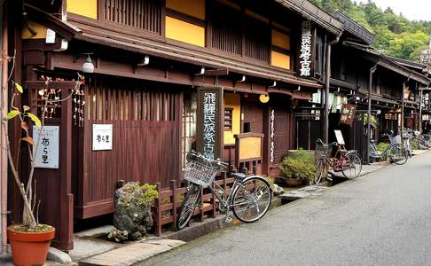 Straatbeeld Takayama