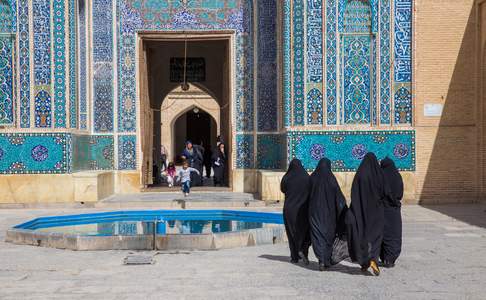 De Jame moskee in Yazd