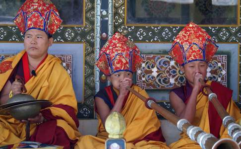 Festival in Bumthang