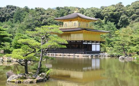De Gouden Tempel in Kyoto