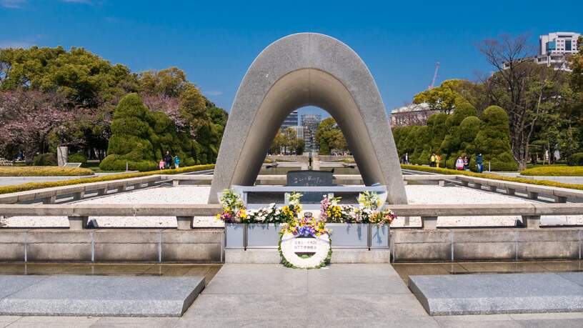 Het Peace Memorial Park in Hiroshima