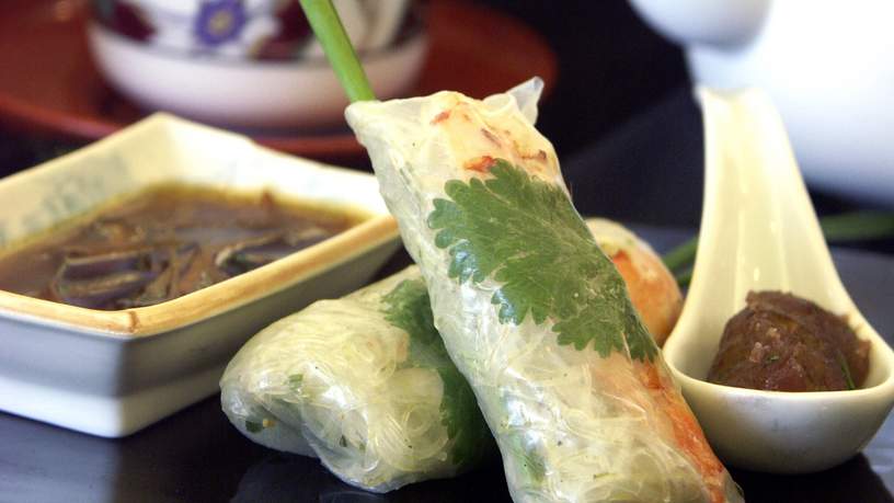 Vietnamese spring rolls