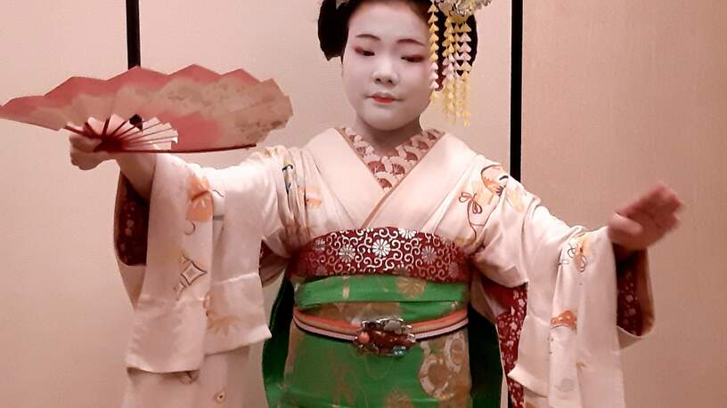 De maiko, oftewel de leerling geiko