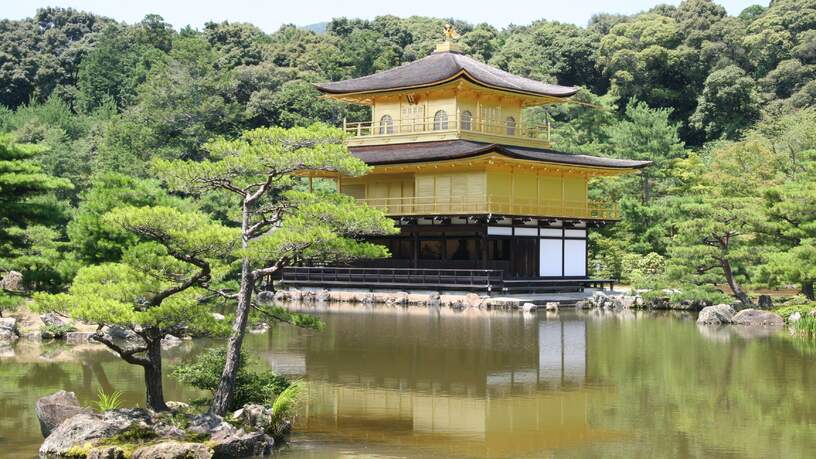 De Gouden Tempel in Kyoto