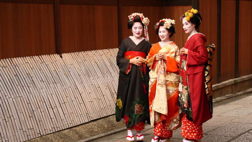 Kyoto, geisha's