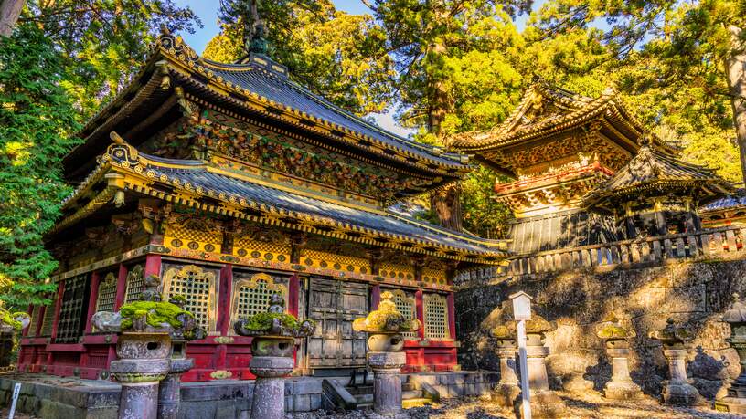 De Toshogu Shrine in Nikko