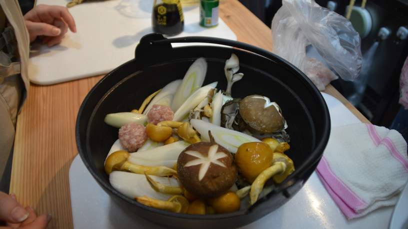 De goed gevulde Hot Pot