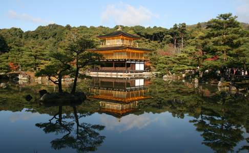 De Gouden Tempel in Kyoto