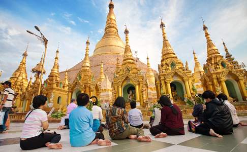 Shwedagon pagode, Yangon