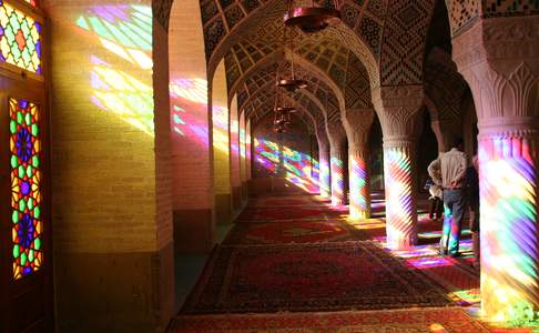 Shiraz, Nasir Ol Molk Moskee