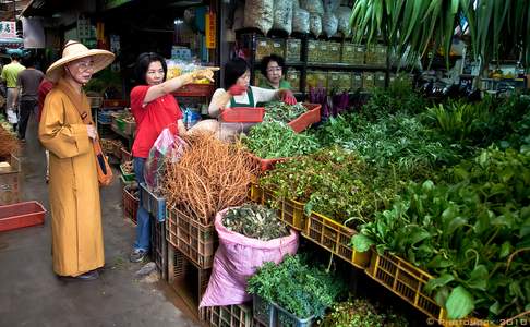 Taiwan, Taipei, avondmarkt