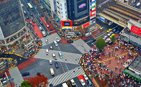 Shibuya in Tokyo