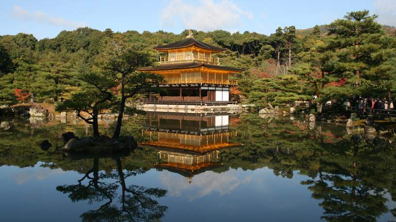 De Gouden Tempel in Kyoto