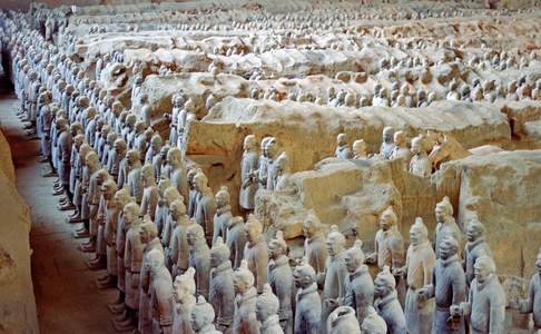 Xi'an, Qin terracotta grafleger