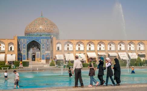 De Sheikh Lotfollah moskee, Isfahan