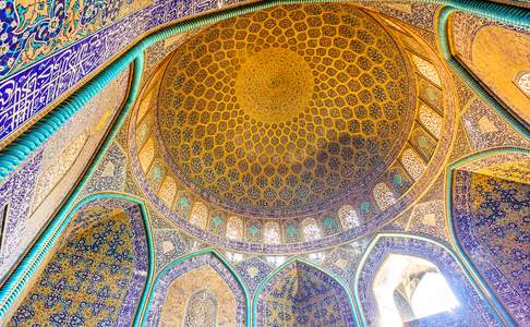 De Sheikh Lotfollah Moskee, Isfahan