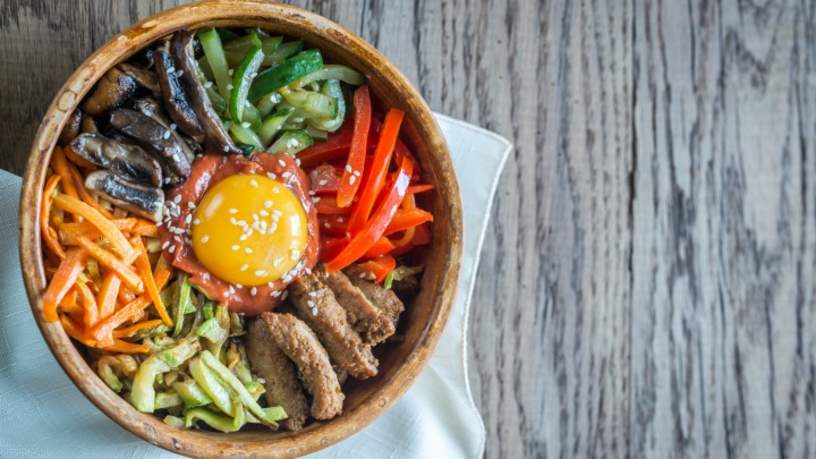 Koreaanse Bibimbap