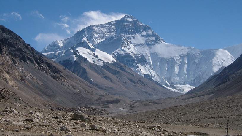 "De Kora lopen om de heilige Kailash berg in West-Tibet"
