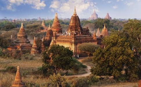 Tempelvlakte Bagan, Myanmar