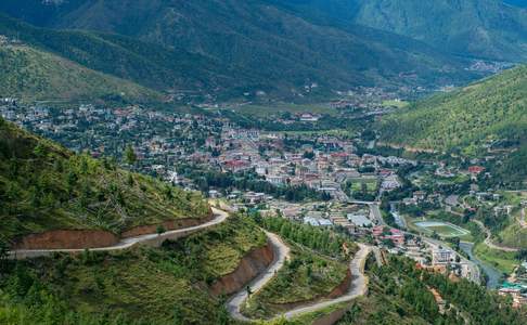 De Thimpu vallei