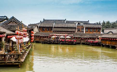 Wuzhen, mooi 'waterstadje' in de Yangtze-delta