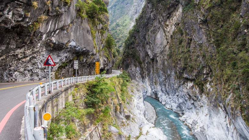 De beroemde Taroko Kloof